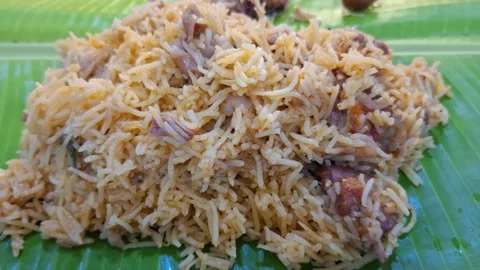 Traditional noodle dish sitting inside local catering styles Видео 339667102