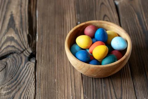 Traditional painted eggs for easter Stock Photos