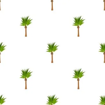 Traditional palm pattern seamless vector Stock Illustration