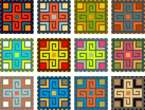 Traditional Pattern Stock Illustration