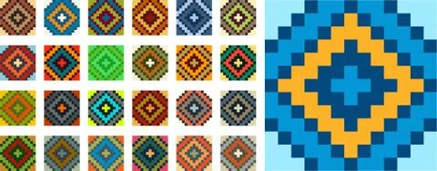 Traditional Pattern Illustrazione stock