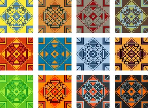 Traditional Pattern Illustrazione stock