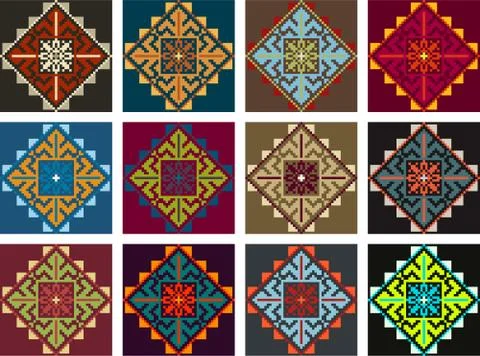 Traditional Pattern Stock Illustration