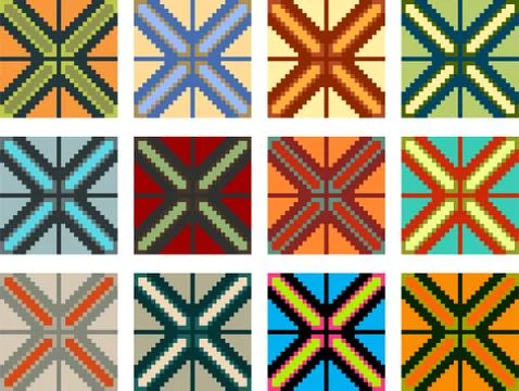 Traditional Pattern Stock Illustration