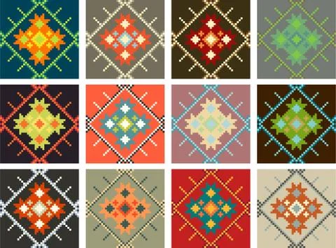 Traditional Pattern Stock Illustration