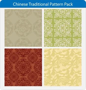 Traditional Pattern Illustrazione stock