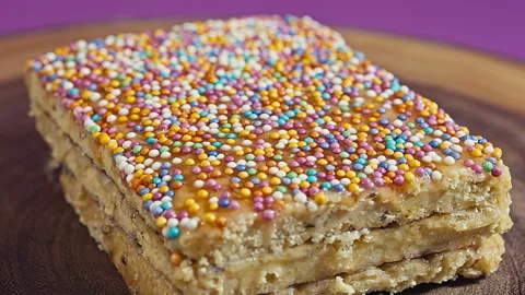 Traditional Peruvian Turron de Doña Pepa Dessert. 動画素材 339079182