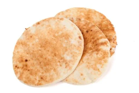 Traditional Pita Stack Stock Photos