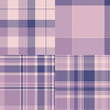 Traditional plaid pattern bundle for Christmas aesthetics. Heritage tartan .. イラスト素材