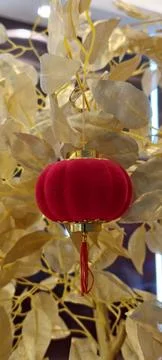 Traditional red lantern Stock Photos
