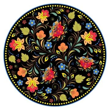 Traditional russian pattern Stock Illustration