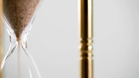 Traditional Sand Timer Stock Footage 99694185