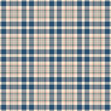 Traditional seamless vector textile, throw fabric background tartan. Nostal.. Stock Illustration