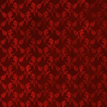 A traditional seamless victorian pattern featuring intricate geometric desi.. Stock Illustration