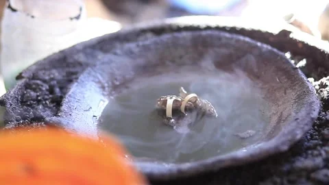 Traditional silver making Video stock 147972030