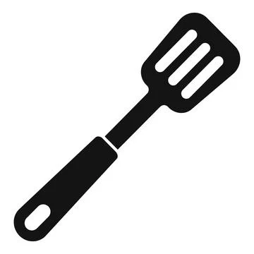 Traditional spatula icon simple vector. Cooking tool Stock Illustration