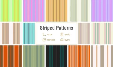 Traditional striped bundle reworked for New Year aesthetics. Familiar lines.. Stock Illustration