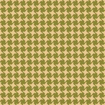 Traditional tablecloth from tailor square. Modern decor during simple fall... Stock Illustration