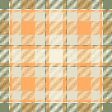 Traditional tartan plaid pattern with a woven fabric texture and clear check  Illustrazione stock