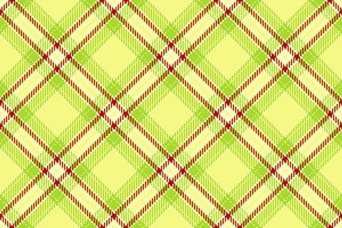 Traditional tartan plaid pattern with a woven fabric texture and clear check  Illustrazione stock