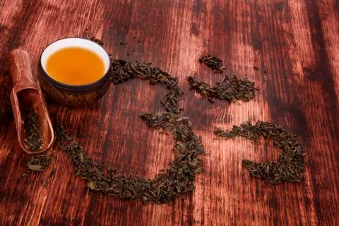 Traditional tea drinking. Stock Photos