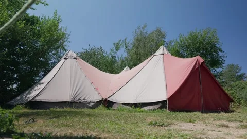 The Traditional Tent Stock Footage 345595047