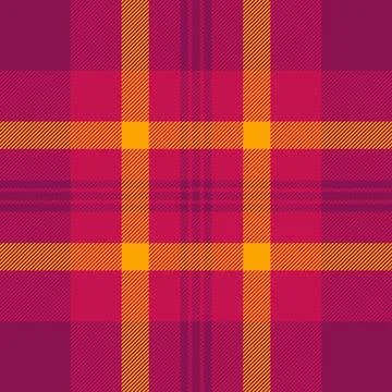 A traditional textile surface with gingham check checks and a tactile woven f Stock Illustration