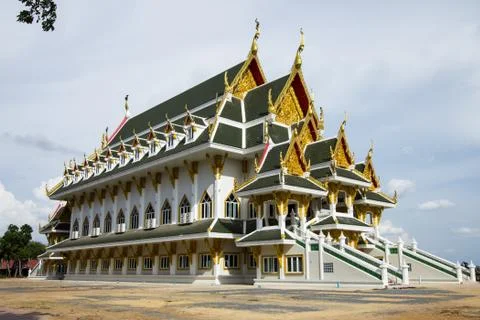 Traditional thai architecture Stock Photos