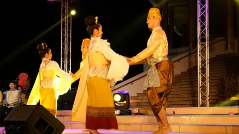 Traditional Thai dance Stock-Footage 120846318