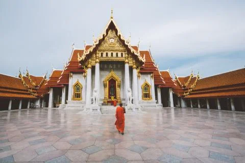 Traditional Thai temple Stock Photos
