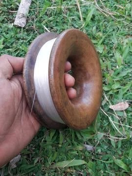 Traditional thread reel Stock Photos