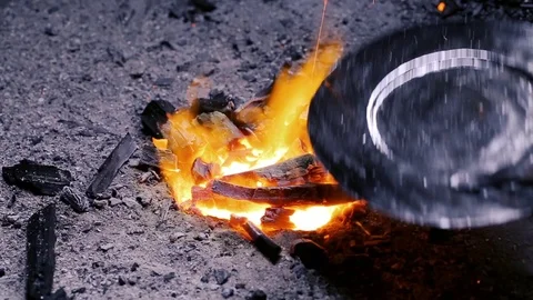 Traditional tinsmith work. Copper smith makes embossing artifacts from copper. D Stock Footage 76441921