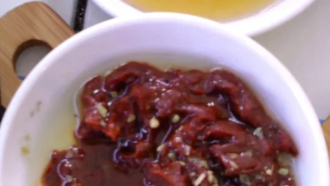 Traditional Turkish Breakfast Stock Footage 74485251
