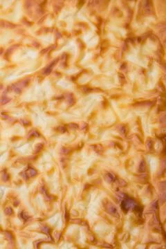 Traditional Turkish home-baked Banitsa - pie with cheese Stock Photos