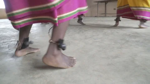 A Traditional Ugandan Dance Stock Footage