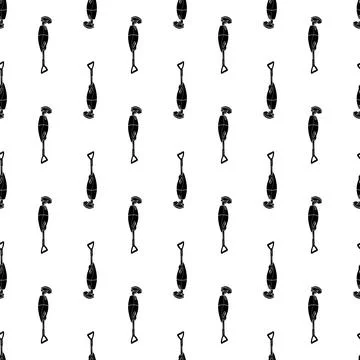 Traditional vacuum cleaner pattern seamless vector Illustrazione stock