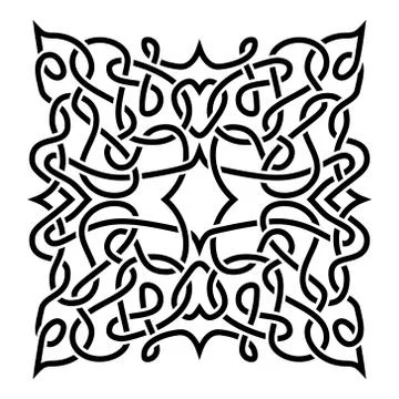 Traditional vector celtic ornament Stock Illustration