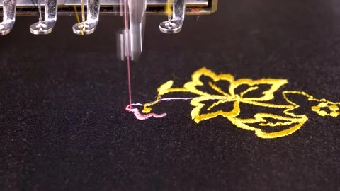 Traditional Weaving By Machine Stock-Footage 333246504