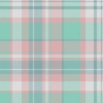Traditional windowpane check pattern with a woven fabric texture and clear ch Stock Illustration