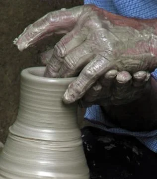 Traditional work in ceramic (4) Stock Photos