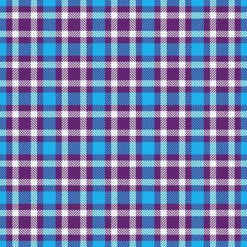 Traditional woven textile pattern with a woven fabric texture and clear check Illustrazione stock