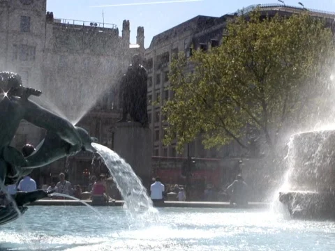 Trafalgar Square 1 Video stock 490023