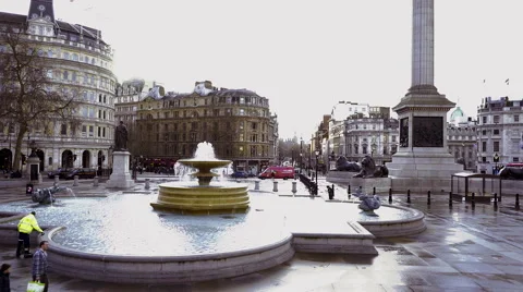 Trafalgar square Stock Footage 58799900