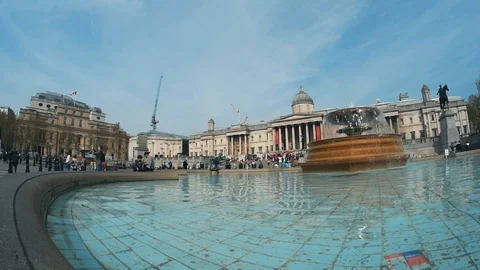 Trafalgar Square Video stock 106625010