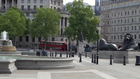 Trafalgar Square. Stock Footage 134122418