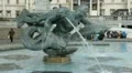Trafalgar Square Fountain. HD Footage