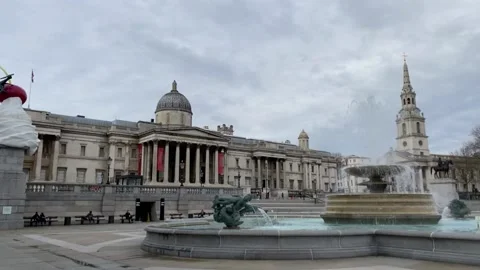 Trafalgar Square time-lapse Video stock 149685051