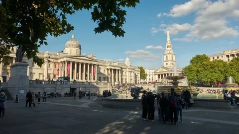 Trafalgar Timelapse 2 스톡 동영상 231801277