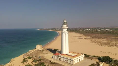 Trafalgar's lighthouse Stock Footage 161959089