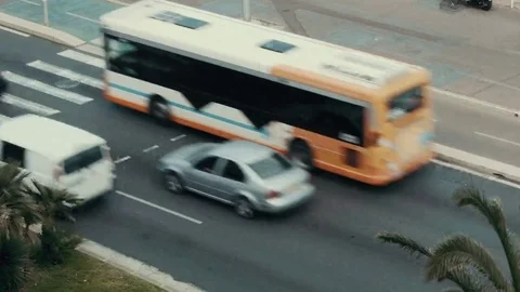 Trafffic in Nizza Video stock 69172742